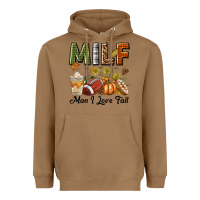 Toasted Coconut Milf Man I Love Fall Heavyweight Hoodie - texasbilliewilder