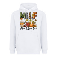 White Milf Man I Love Fall Heavyweight Hoodie - texasbilliewilder