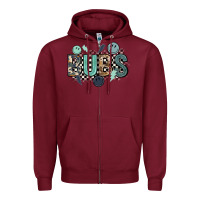Burgundy bubs Zipper Hoodie - Artiststas