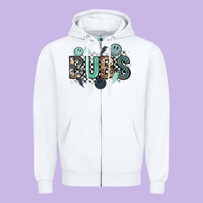Bubs Zipper Hoodie Designed By Artiststas