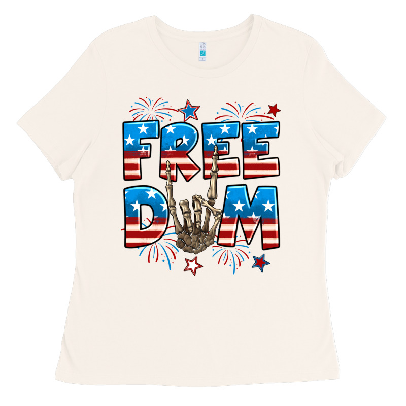 Freedom Rock Hand Ladies Tee by Neo Western | Teevron