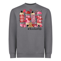 Storm valentines day teacher life Heavyweight Sweatshirt - MaliasSmallBusiness