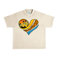 Sandshell school bus heart Urban Heavy Tee - Jasminsmagicworld