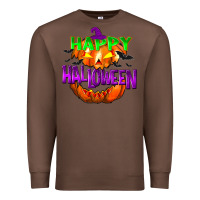Chestnut Happy Halloween Premium Sweatshirt - NancyCooperArtShop