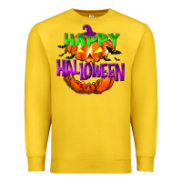 Lemon Happy Halloween Premium Sweatshirt - NancyCooperArtShop