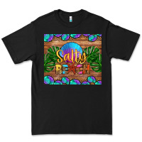 Black salty beach Premium Tee - HRA Design Shop