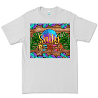 Dove Grey salty beach Premium Tee - HRA Design Shop