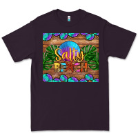 Plum salty beach Premium Tee - HRA Design Shop