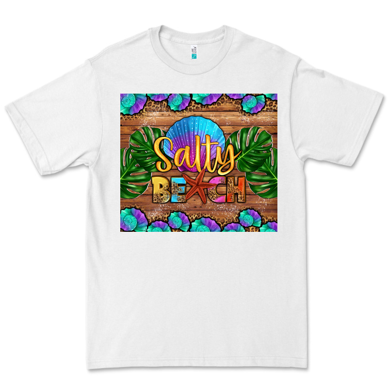 Salty Beach Premium Tee by HRA Design Shop | Teevron