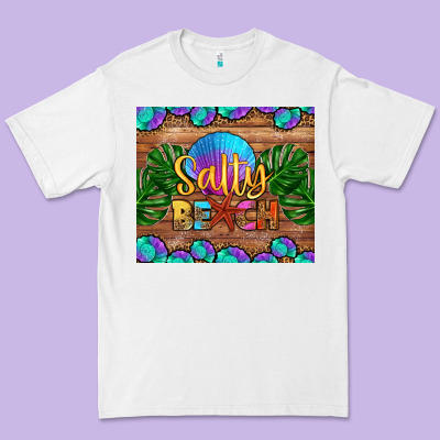 Salty Beach Premium Tee Designed By Hra Design Shop
