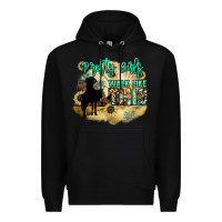 Black Pretty girls walk like this Premium Hoodie - HowdyJamesFarm