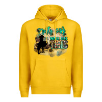 Lemon Pretty girls walk like this Premium Hoodie - HowdyJamesFarm