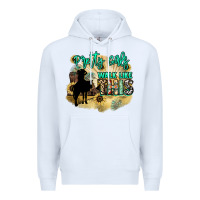 White Pretty girls walk like this Premium Hoodie - HowdyJamesFarm