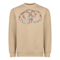 Mushroom 100 days of school friendship bracelet Heavyweight Sweatshirt - MaliasSmallBusiness