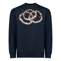 Navy 100 days of school friendship bracelet Heavyweight Sweatshirt - MaliasSmallBusiness