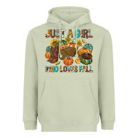 Matcha Just a Girl Who Loves Fall Heavyweight Hoodie - texasbilliewilder