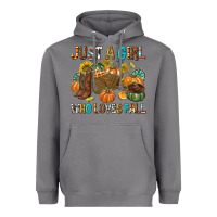 Storm Just a Girl Who Loves Fall Heavyweight Hoodie - texasbilliewilder