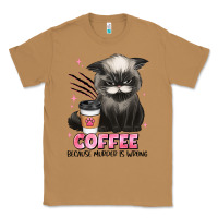 Toasted Coconut coffee because murder is wrong grumpy cat Classic Tee - JahusDesignShop