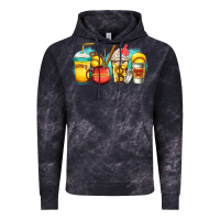 Cloud Black softball coffee Vintage Hoodie - Jasminsmagicworld