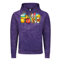 Cloud Purple softball coffee Vintage Hoodie - Jasminsmagicworld