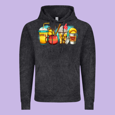 Softball Coffee Vintage Hoodie Designed By Jasminsmagicworld