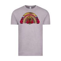 Vintage Zinc lady of guadalupe rainbow Vintage Tee - Jasminsmagicworld
