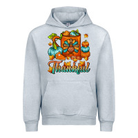 Heather Grey Thankful Thanksgiving Coffee Mug Urban Hoodie - FaDigitalArtStudio
