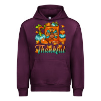 Mauve Wine Thankful Thanksgiving Coffee Mug Urban Hoodie - FaDigitalArtStudio