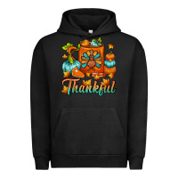 Pigment Black Thankful Thanksgiving Coffee Mug Urban Hoodie - FaDigitalArtStudio