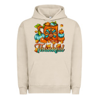 Pigment French Oak Thankful Thanksgiving Coffee Mug Urban Hoodie - FaDigitalArtStudio