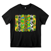 Black St. Patrick's Day brushstrokes Heavy Core Tee - Neo Western