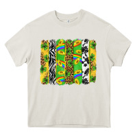Cream St. Patrick's Day brushstrokes Heavy Core Tee - Neo Western