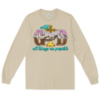 With God All Things Are Possible Long Sleeve Tee | Teevron