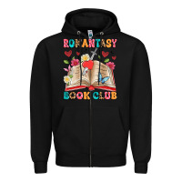 Black romantasy book club Zipper Hoodie - Artiststas