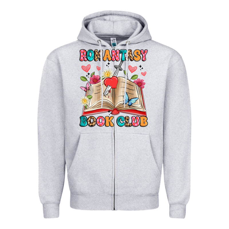 Romantasy Book Club Zipper Hoodie by Artiststas | Teevron