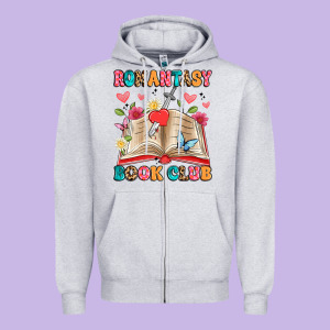 Romantasy Book Club Zipper Hoodie Designed By Artiststas