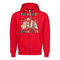 Red romantasy book club Zipper Hoodie - Artiststas