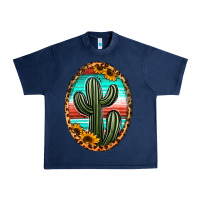 Navy serape and sunflower cactus Urban Heavy Tee - Jasminsmagicworld