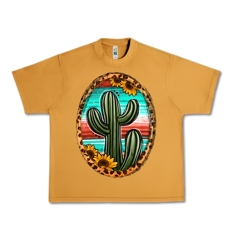 Serape And Sunflower Cactus Urban Heavy Tee by Jasminsmagicworld | Teevron