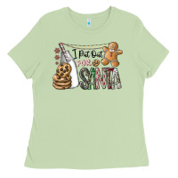 Matcha i put out for santa Ladies Tee - CowhideDigitalArt
