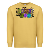 Antique Gold Halloween howdy boo Premium Sweatshirt - NancyCooperArtShop