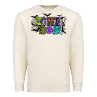 Sandshell Halloween howdy boo Premium Sweatshirt - NancyCooperArtShop