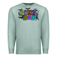 Seafoam Halloween howdy boo Premium Sweatshirt - NancyCooperArtShop