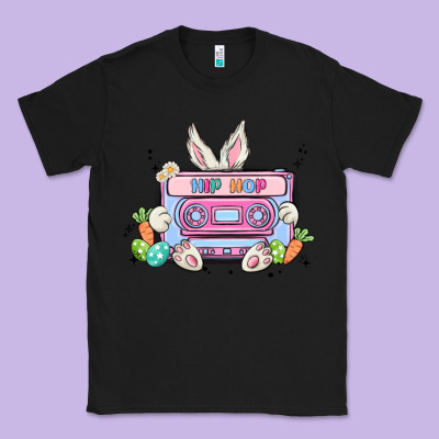 Hip Hop Easter Classic Tee Designed By Maliassmallbusiness