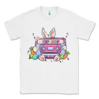 White hip hop easter Classic Tee - MaliasSmallBusiness