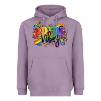 Lavender Pride vibes Heavyweight Hoodie - NancyCooperArtShop