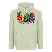 Matcha Pride vibes Heavyweight Hoodie - NancyCooperArtShop