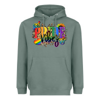 Sage Pride vibes Heavyweight Hoodie - NancyCooperArtShop