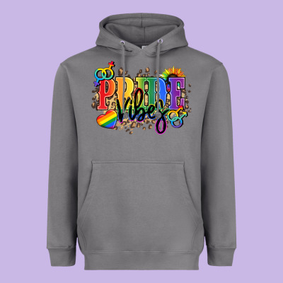 Pride Vibes Heavyweight Hoodie Designed By Nancycooperartshop