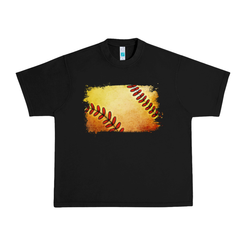 Softball Brushstroke Urban Heavy Tee by Jasminsmagicworld | Teevron